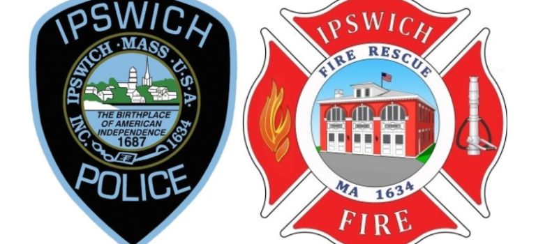 Ipswich Fire Department, With Aid of Ipswich Police Officers, Knocks Down 2-Alarm Overnight Fire
