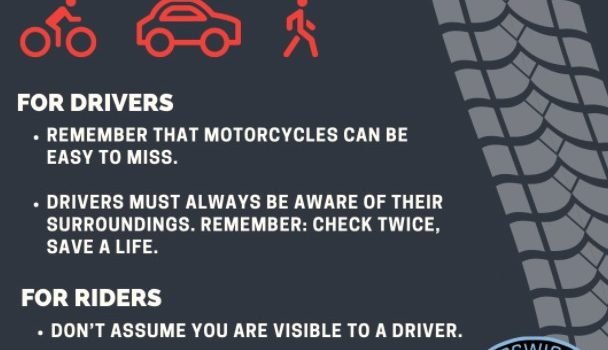Ipswich Police Department Offers Pedestrian, Bicycle and Motorcycle Safety Tips