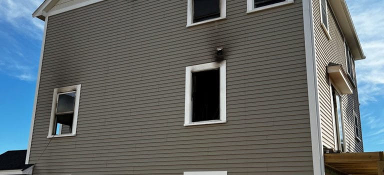 Ipswich Fire Department Extinguishes Two-Alarm Fire at Condominium Building Under Construction